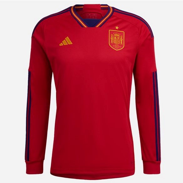 Tailandia Camiseta España 1ª ML 2022 2023